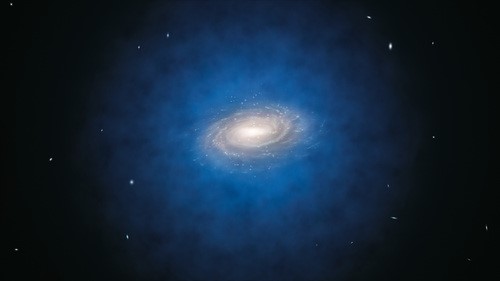 Dunkle Materie in der Milchstraße